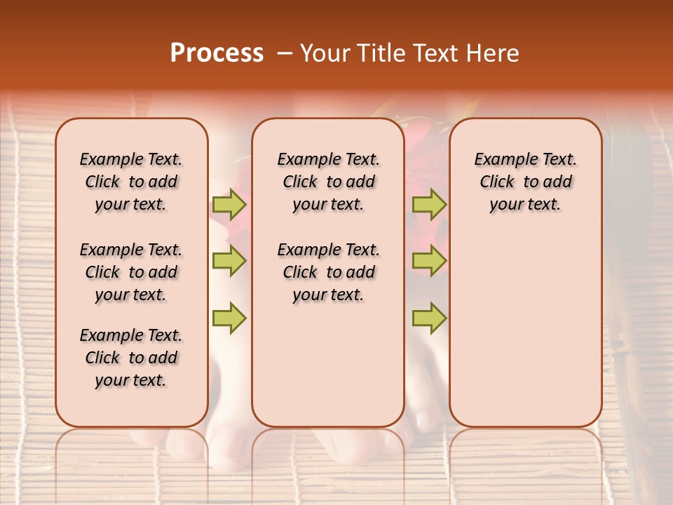 Blossom Toenails Flowers PowerPoint Template
