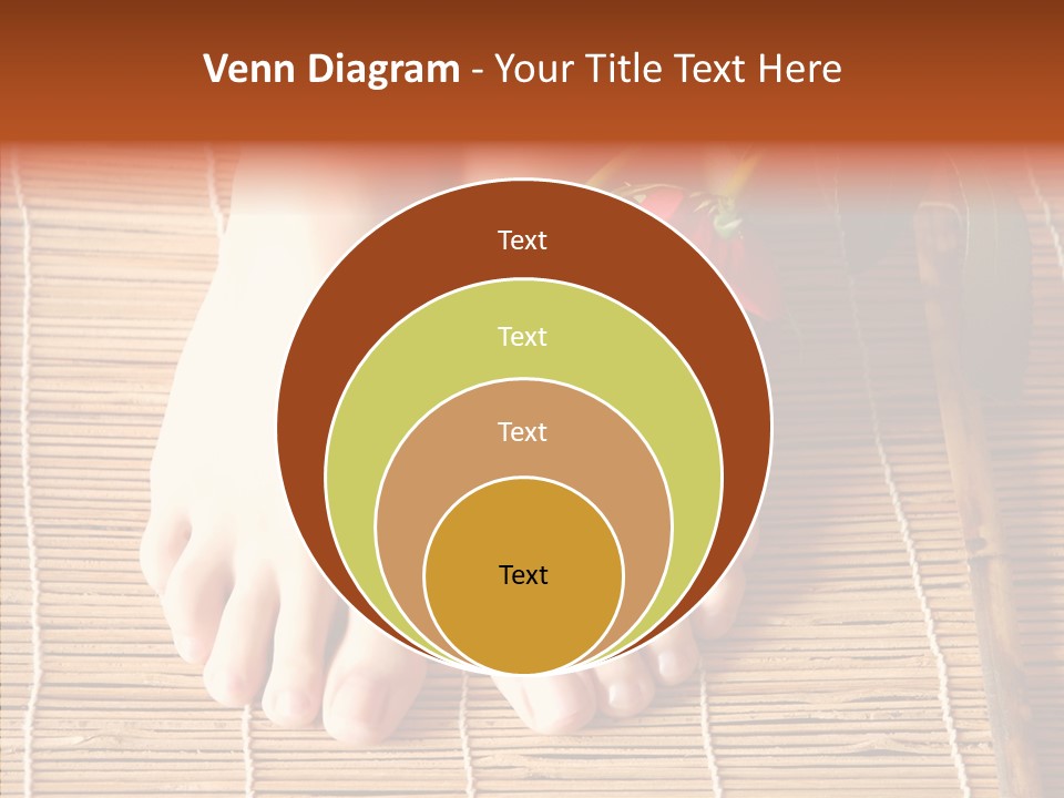 Blossom Toenails Flowers PowerPoint Template