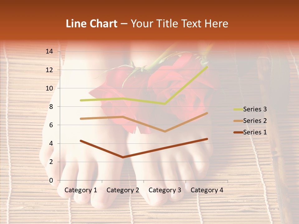 Blossom Toenails Flowers PowerPoint Template
