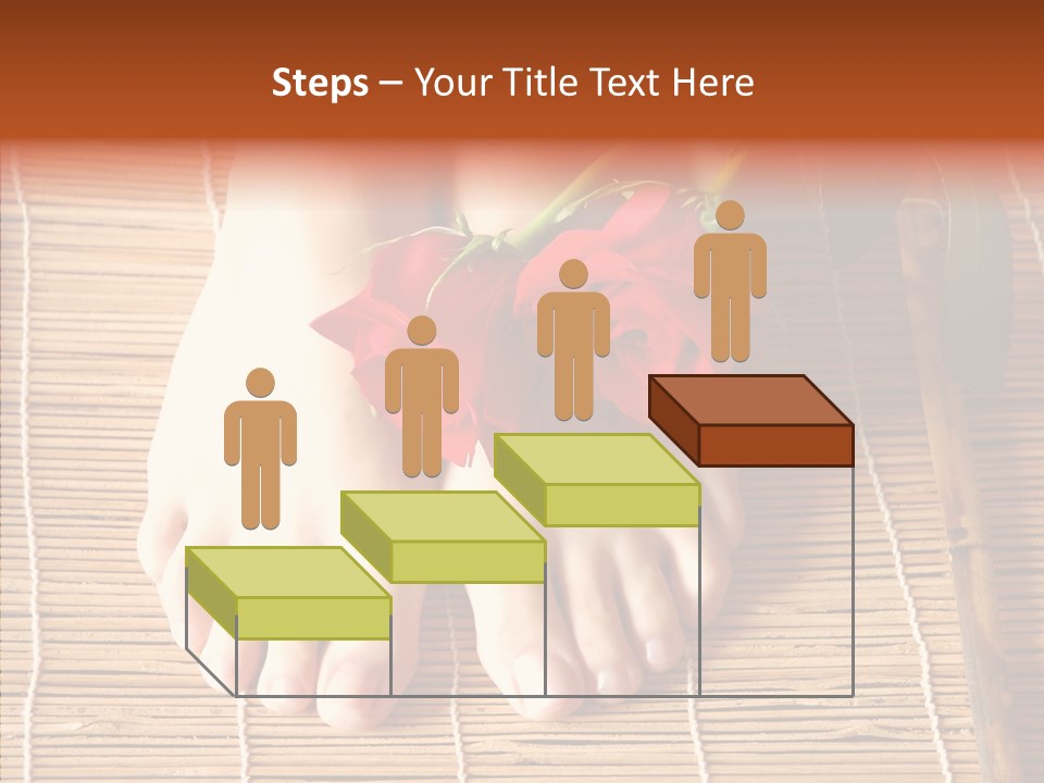 Blossom Toenails Flowers PowerPoint Template