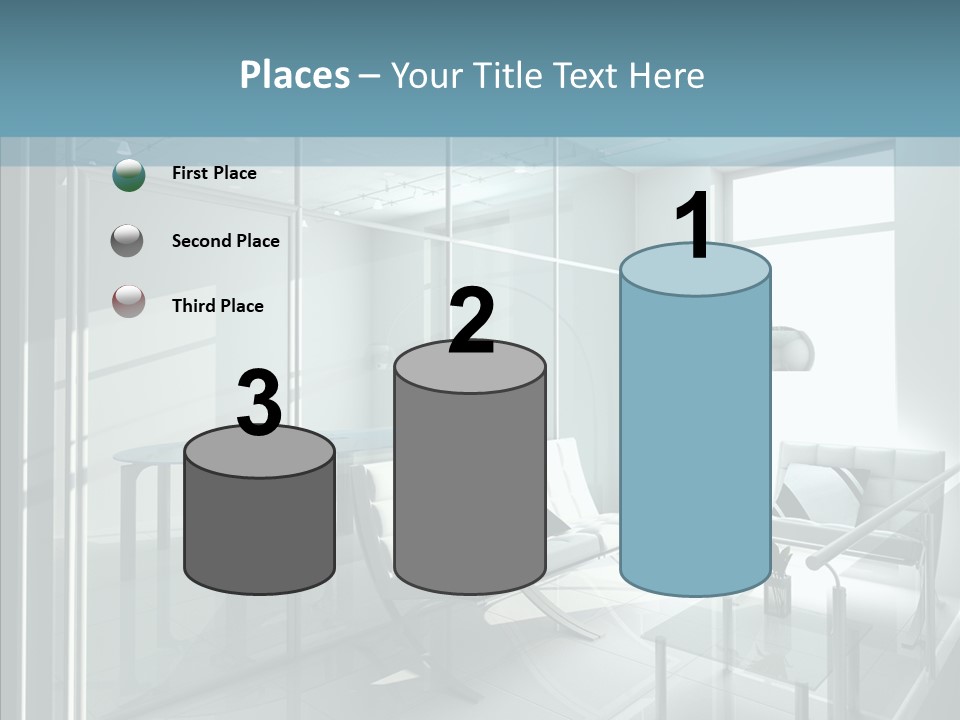 House Shadow Floor PowerPoint Template