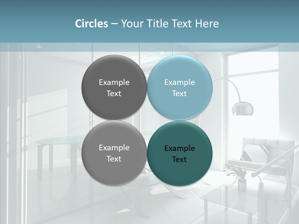 House Shadow Floor PowerPoint Template