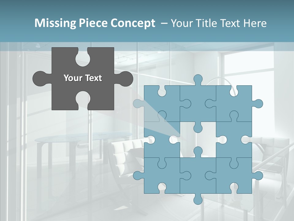 House Shadow Floor PowerPoint Template