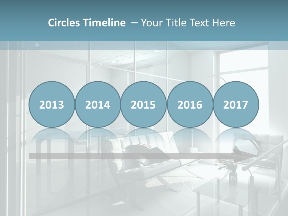 House Shadow Floor PowerPoint Template