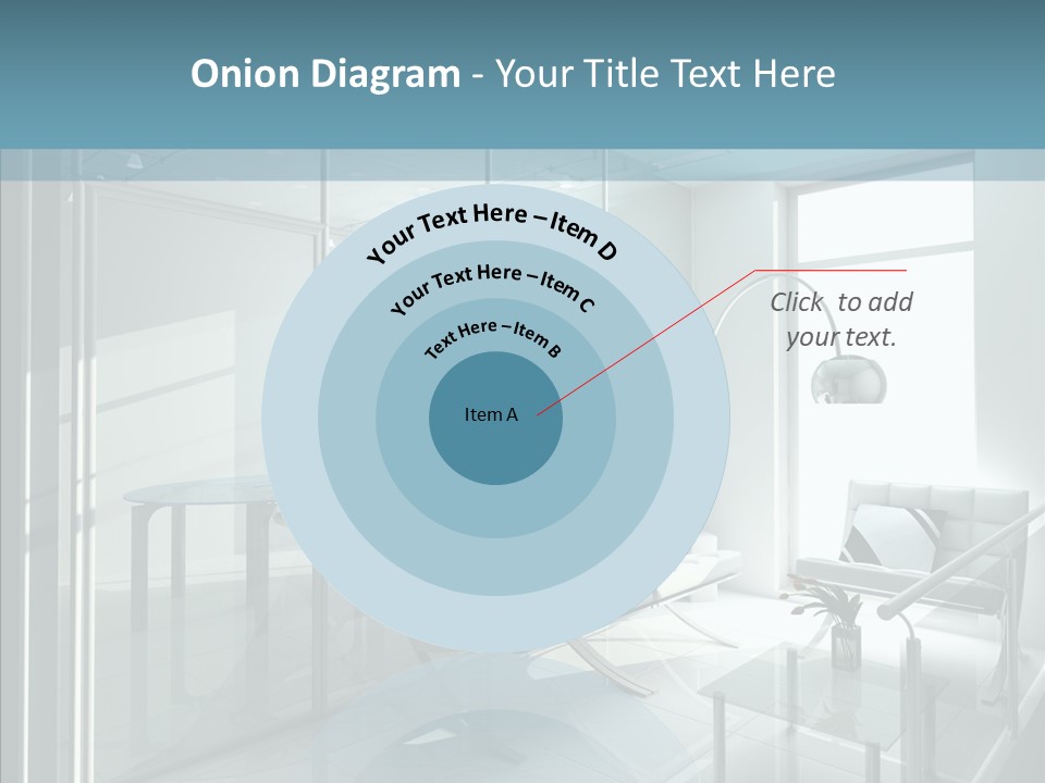 House Shadow Floor PowerPoint Template