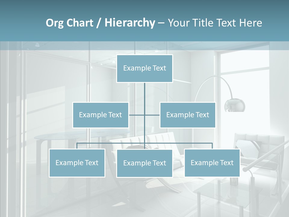 House Shadow Floor PowerPoint Template
