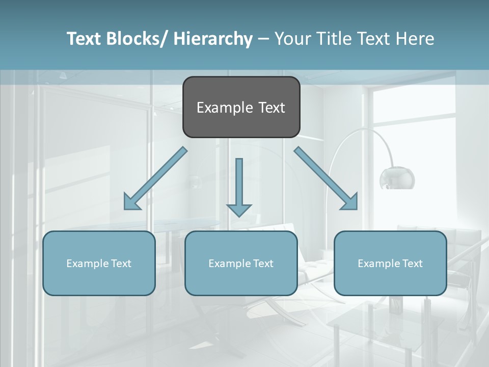 House Shadow Floor PowerPoint Template