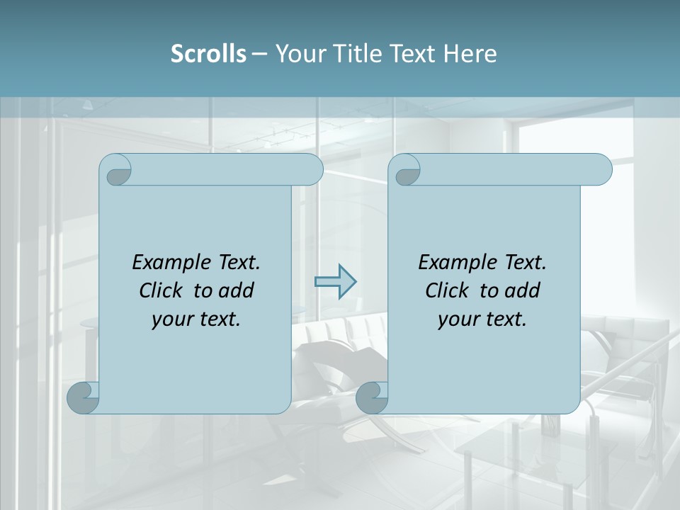 House Shadow Floor PowerPoint Template