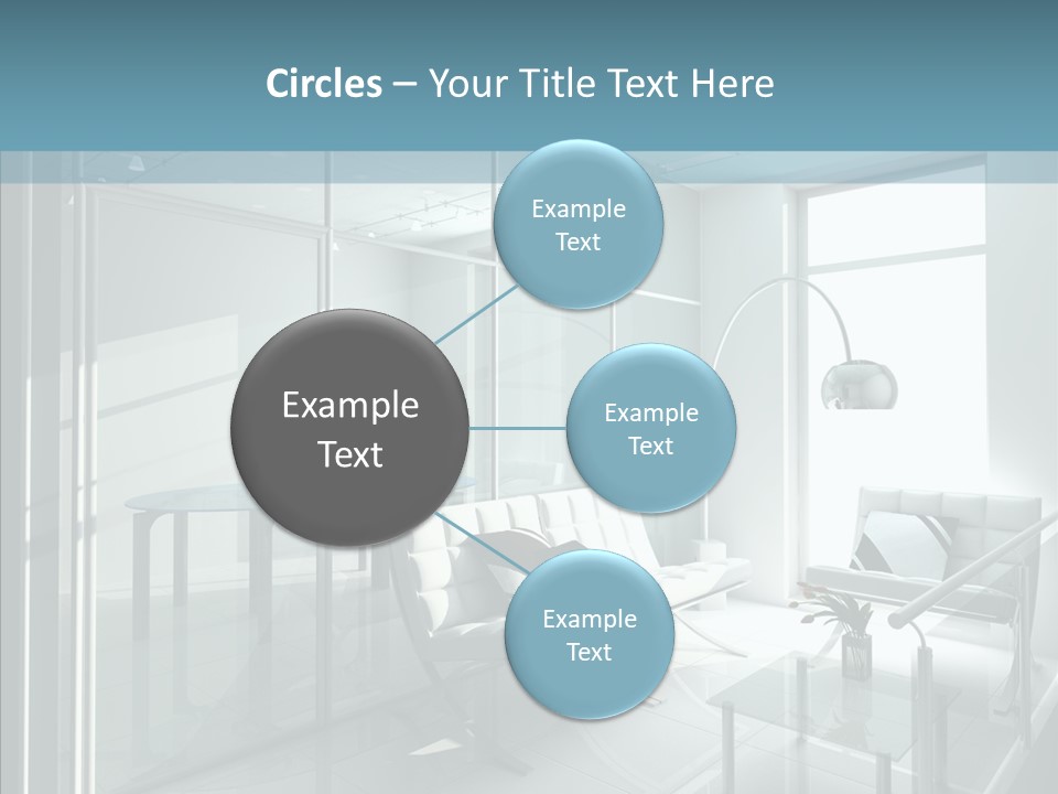 House Shadow Floor PowerPoint Template