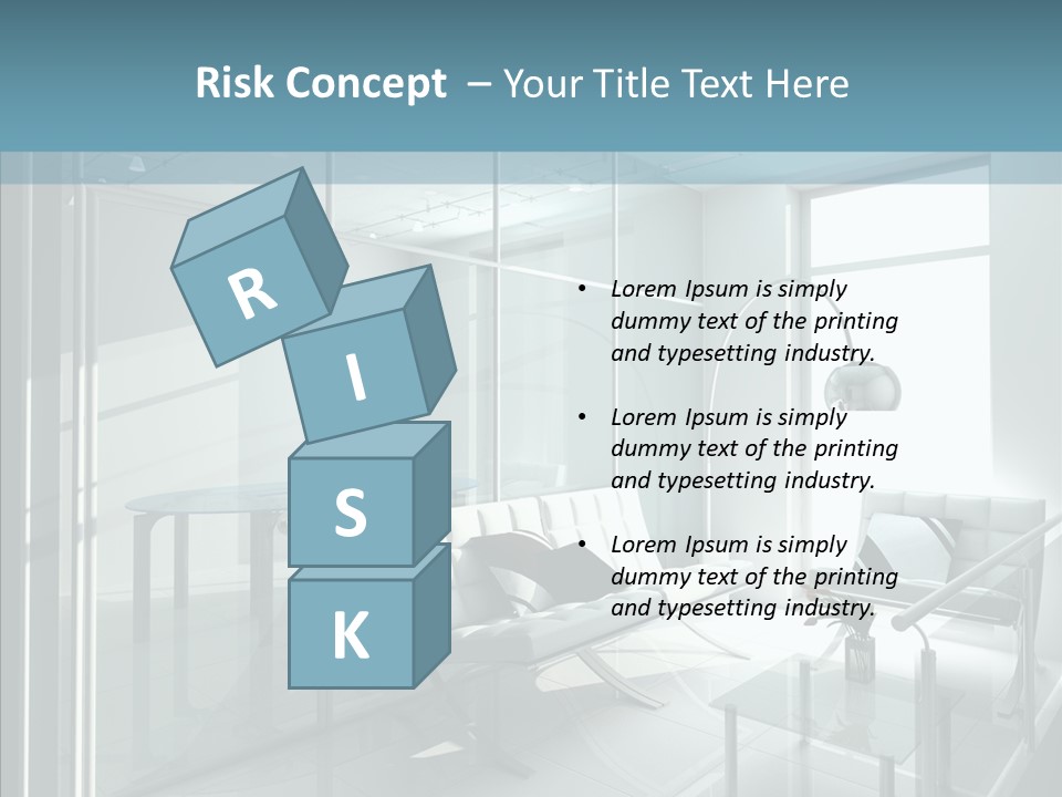 House Shadow Floor PowerPoint Template