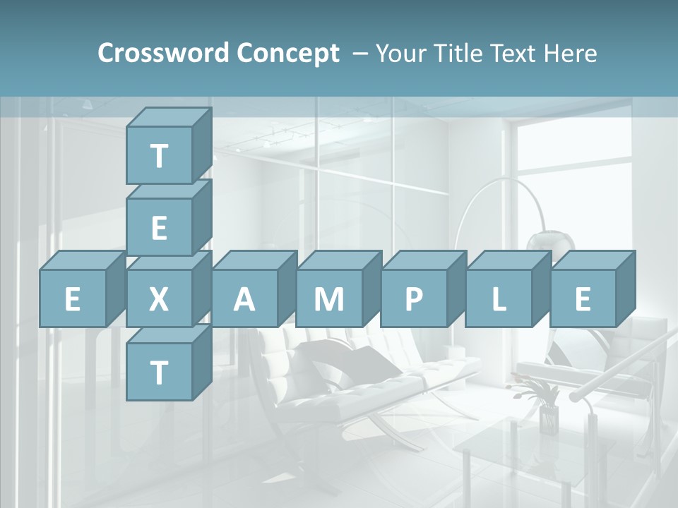 House Shadow Floor PowerPoint Template