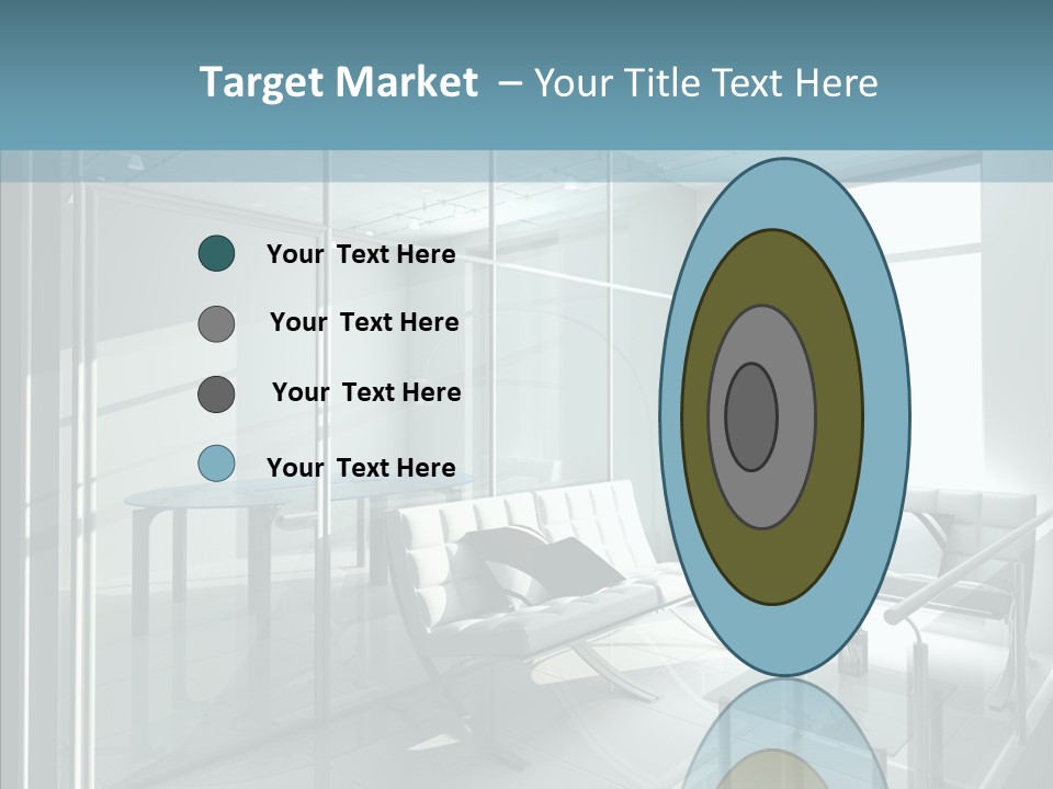 House Shadow Floor PowerPoint Template