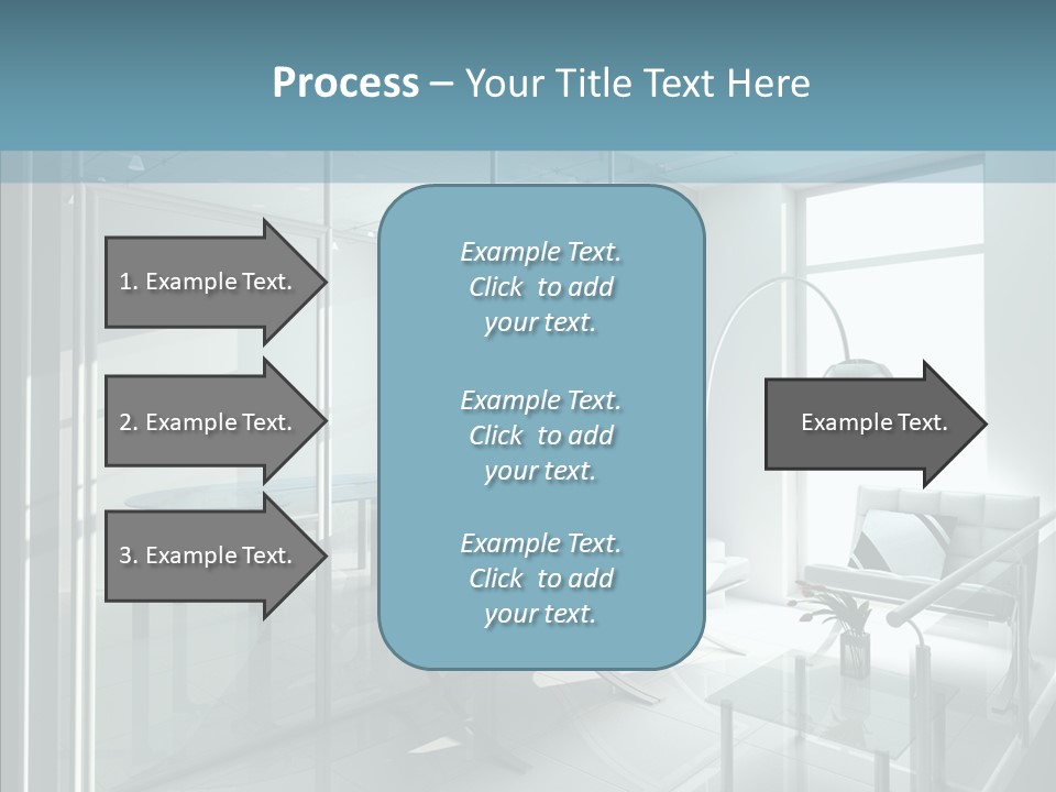 House Shadow Floor PowerPoint Template