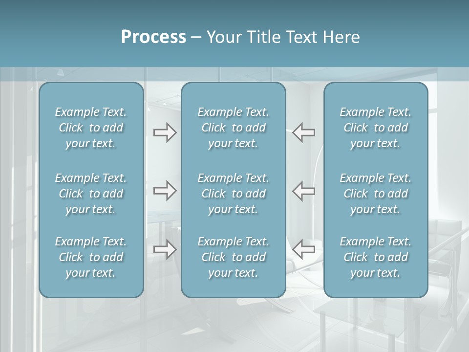 House Shadow Floor PowerPoint Template