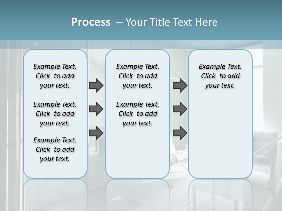 House Shadow Floor PowerPoint Template