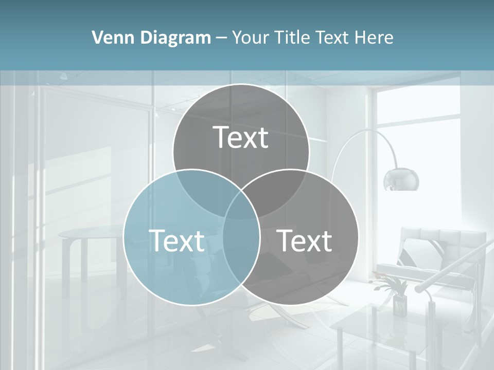 House Shadow Floor PowerPoint Template