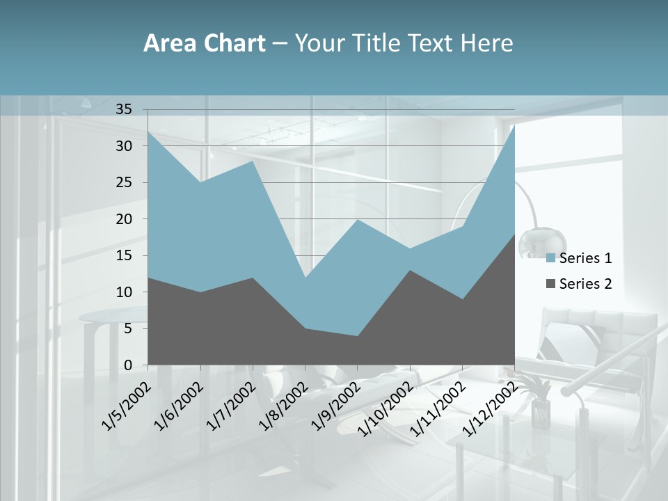 House Shadow Floor PowerPoint Template