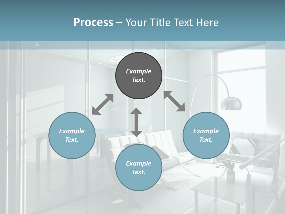 House Shadow Floor PowerPoint Template
