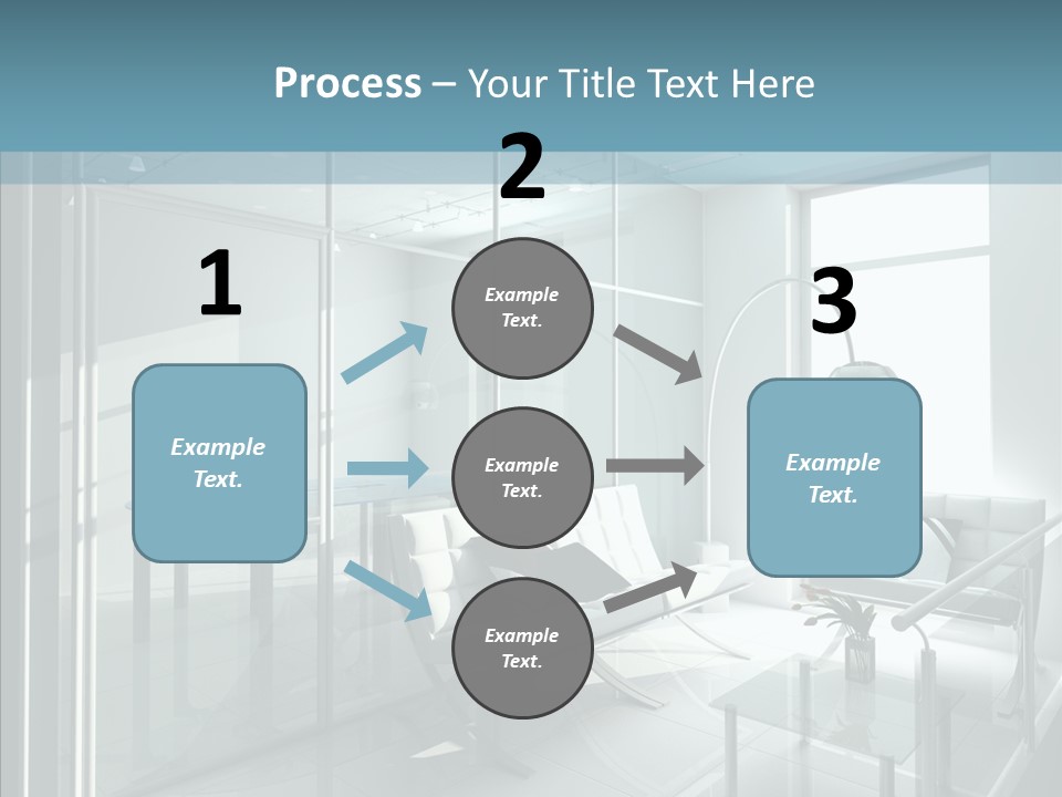 House Shadow Floor PowerPoint Template