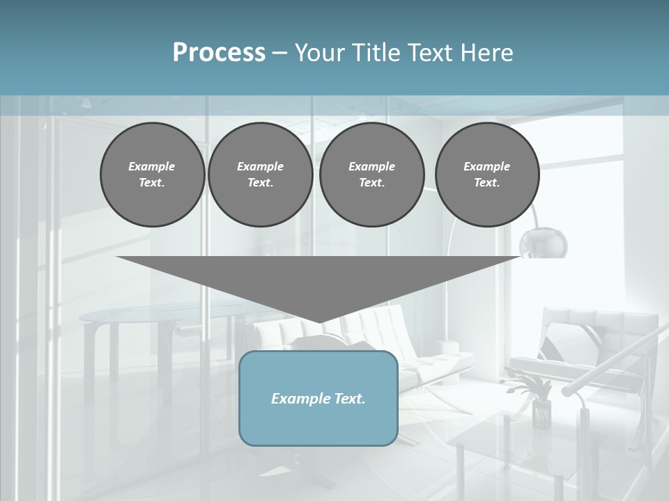 House Shadow Floor PowerPoint Template