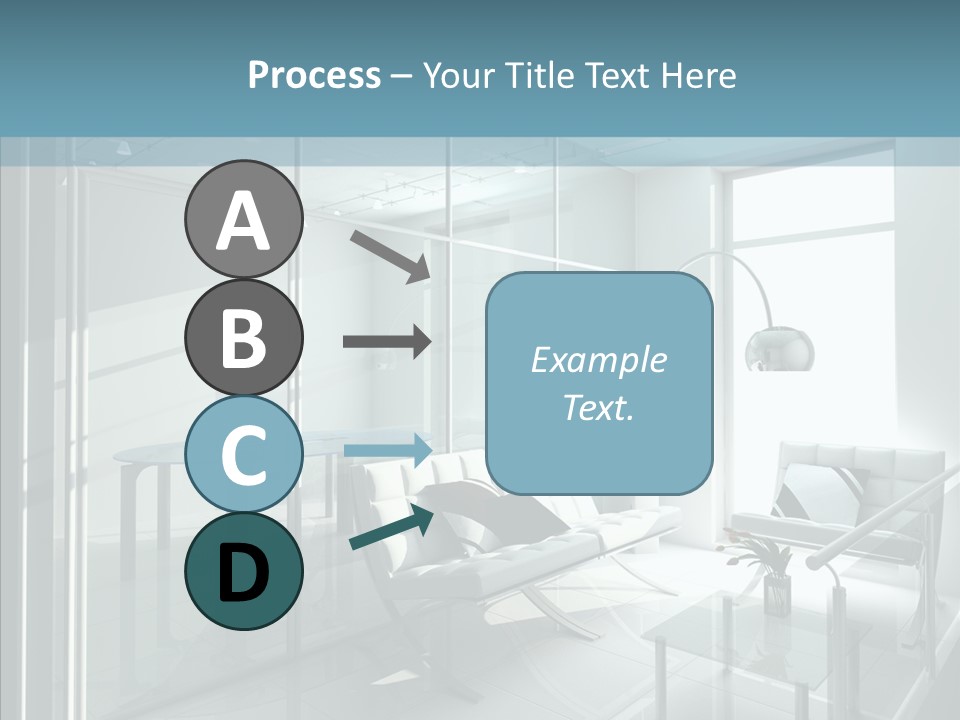 House Shadow Floor PowerPoint Template