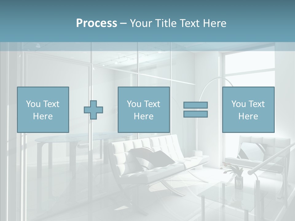 House Shadow Floor PowerPoint Template