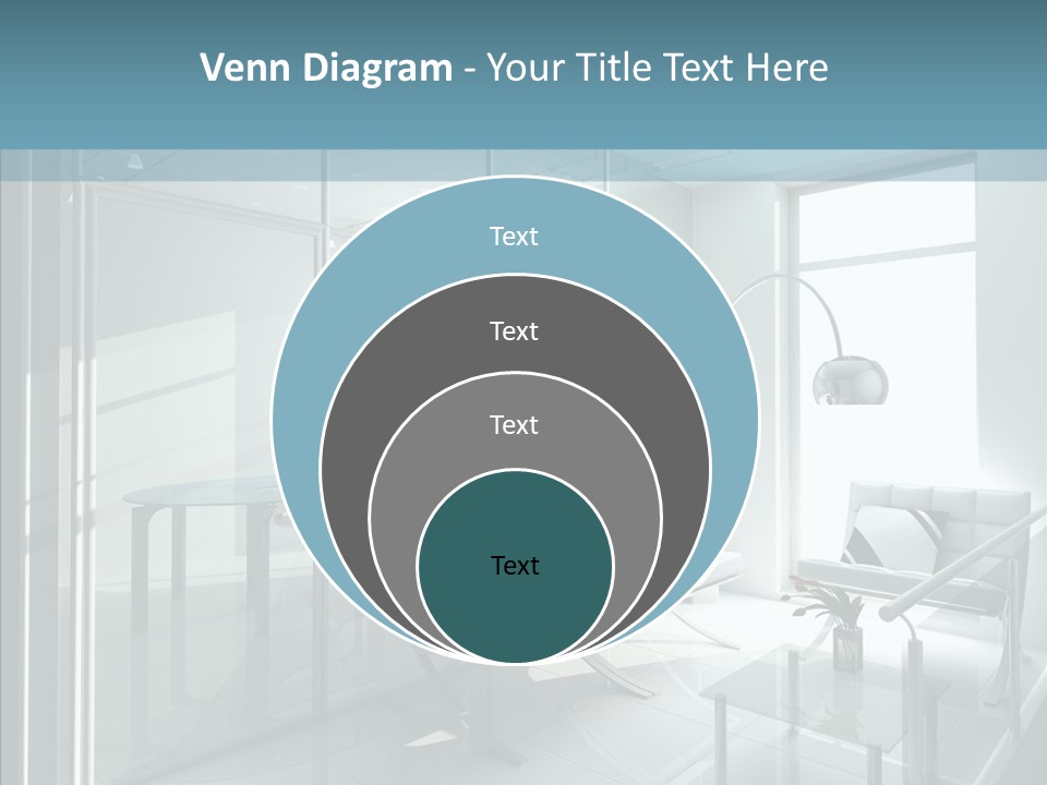 House Shadow Floor PowerPoint Template