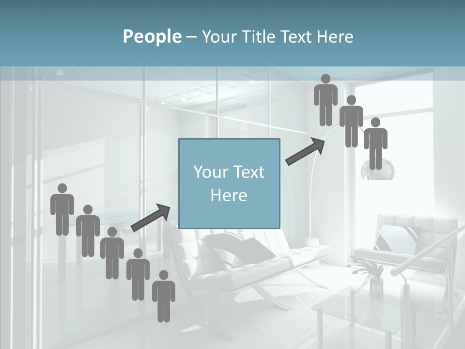 House Shadow Floor PowerPoint Template