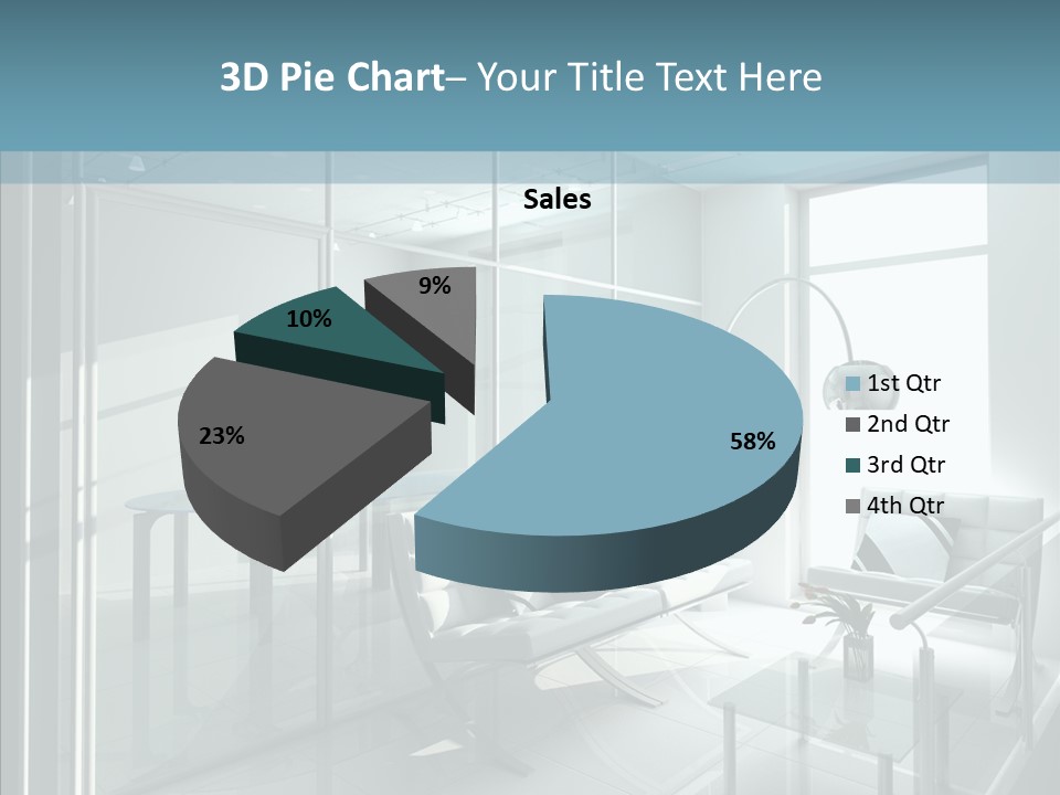 House Shadow Floor PowerPoint Template