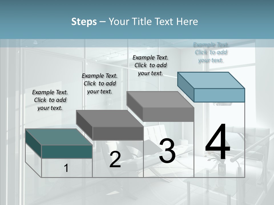 House Shadow Floor PowerPoint Template