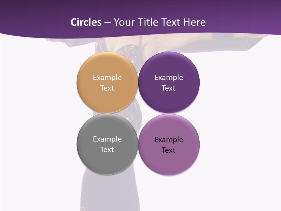 Dancer Bellydancing Belly Dance PowerPoint Template