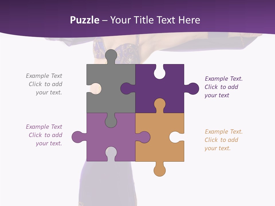 Dancer Bellydancing Belly Dance PowerPoint Template