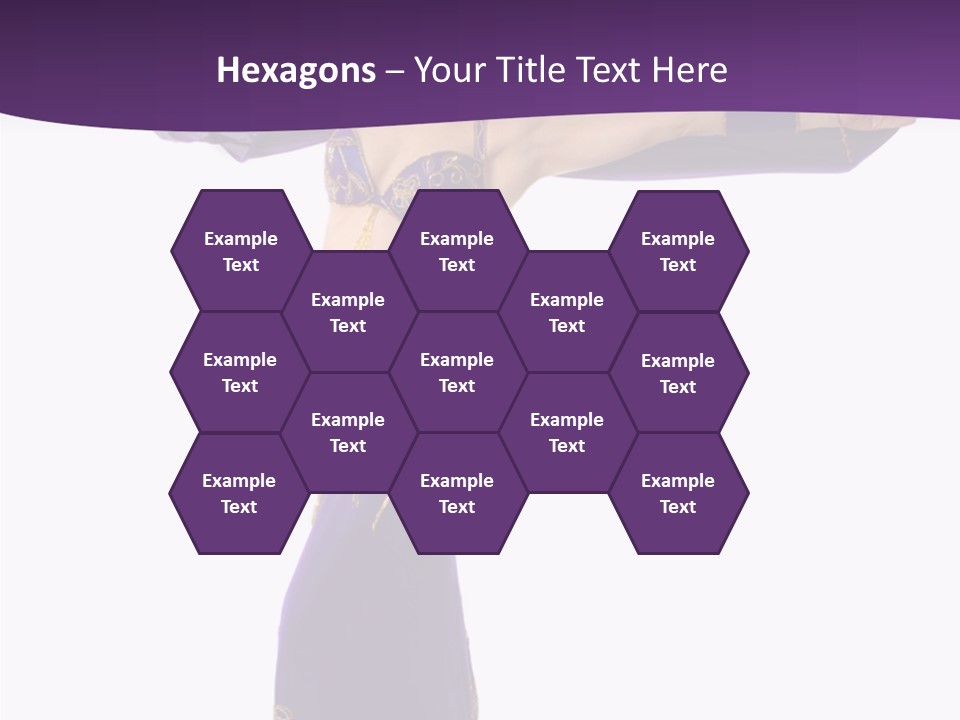 Dancer Bellydancing Belly Dance PowerPoint Template