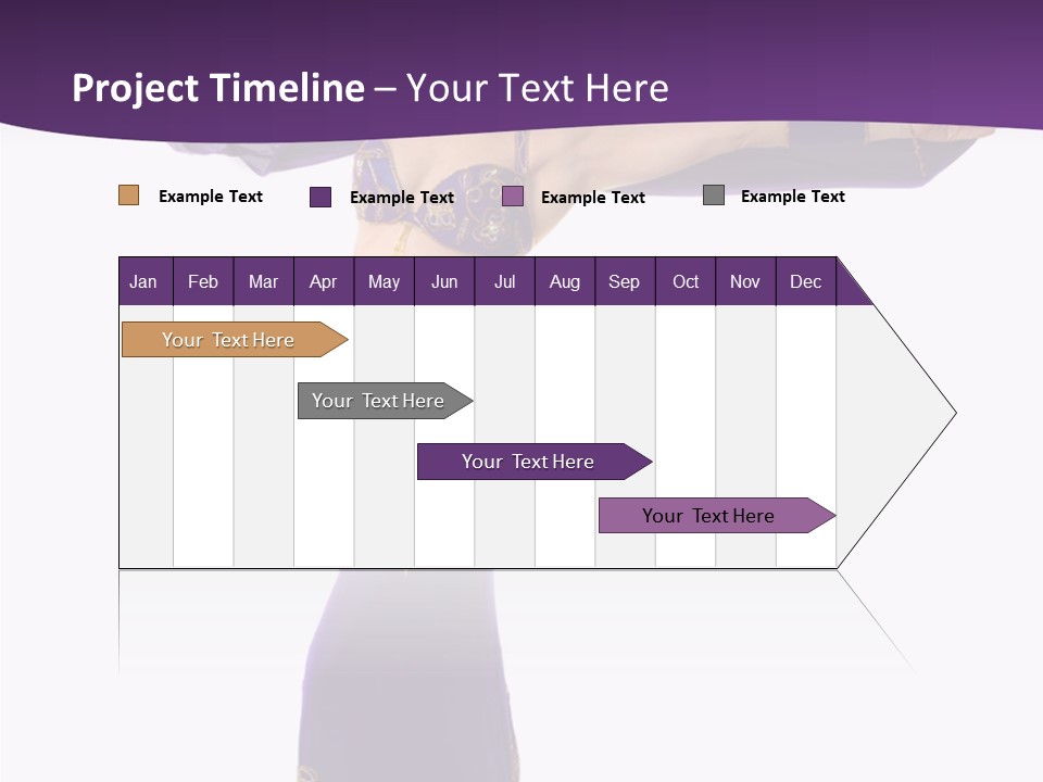 Dancer Bellydancing Belly Dance PowerPoint Template