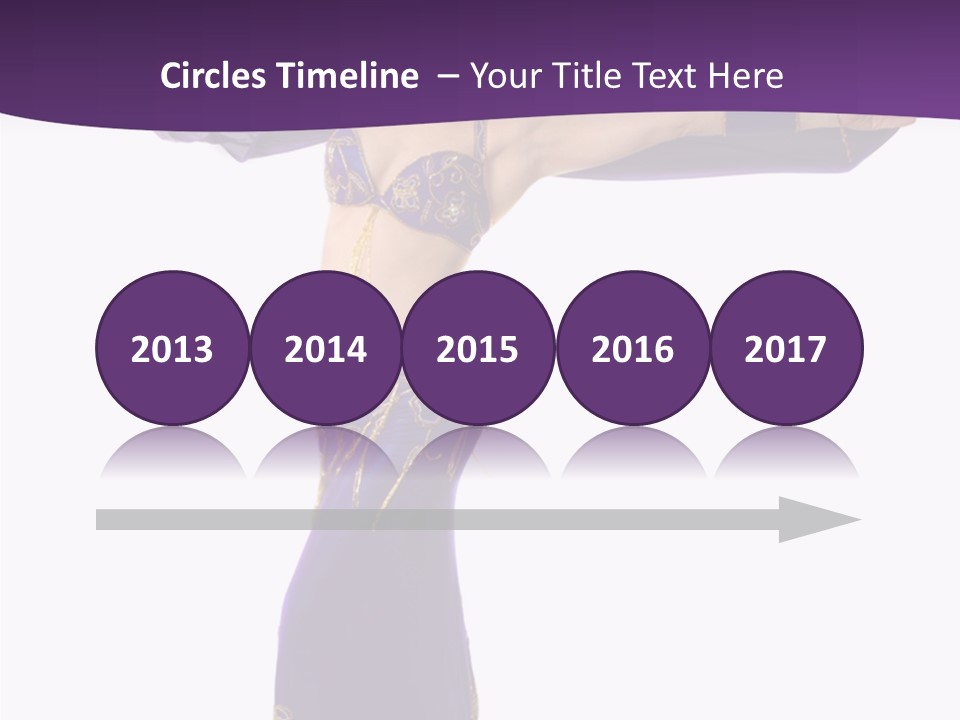 Dancer Bellydancing Belly Dance PowerPoint Template