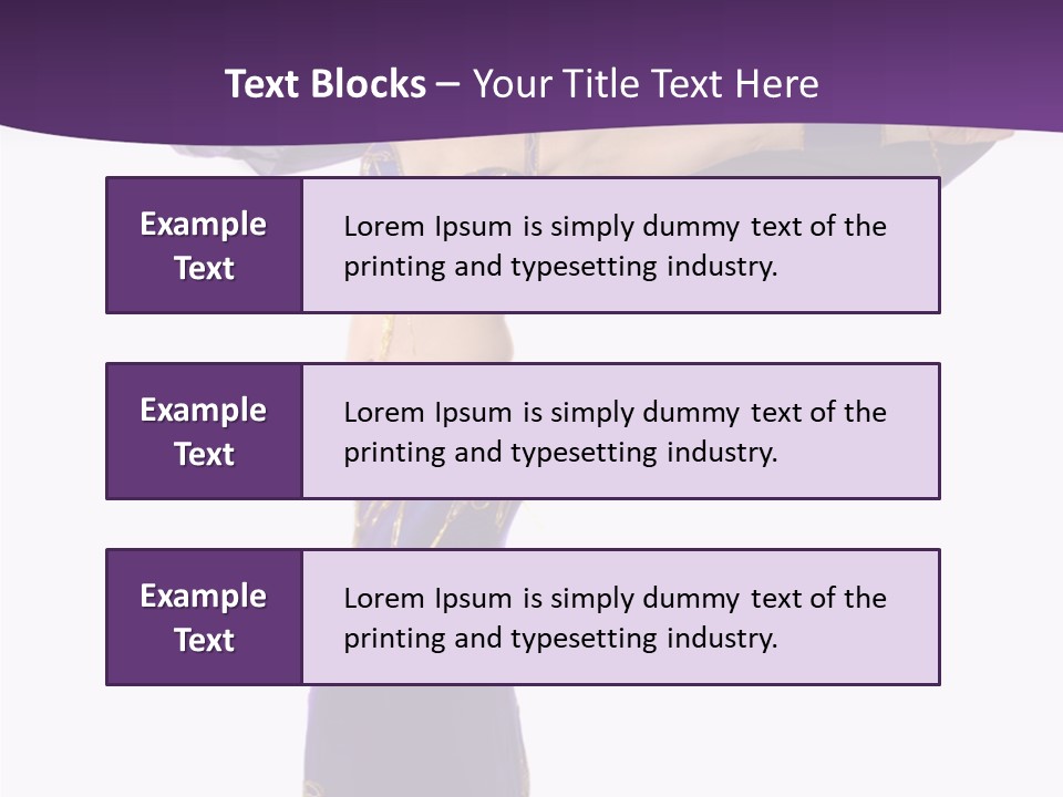 Dancer Bellydancing Belly Dance PowerPoint Template