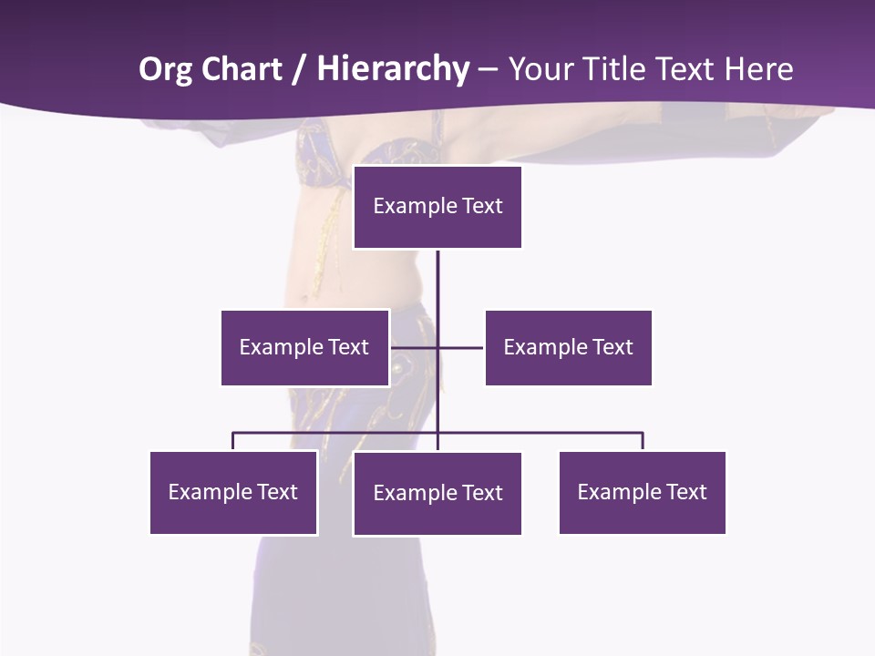 Dancer Bellydancing Belly Dance PowerPoint Template