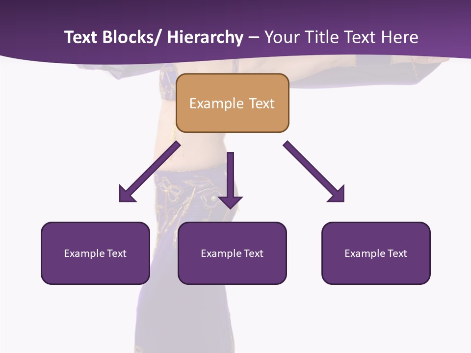 Dancer Bellydancing Belly Dance PowerPoint Template