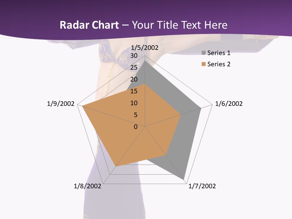 Dancer Bellydancing Belly Dance PowerPoint Template