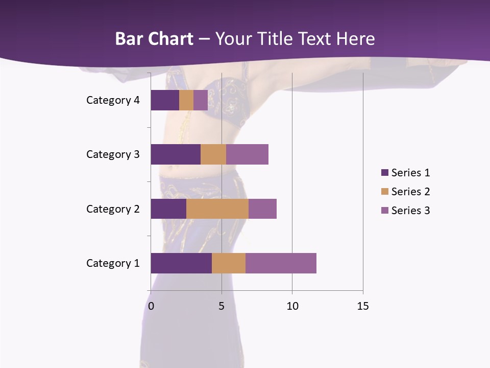 Dancer Bellydancing Belly Dance PowerPoint Template