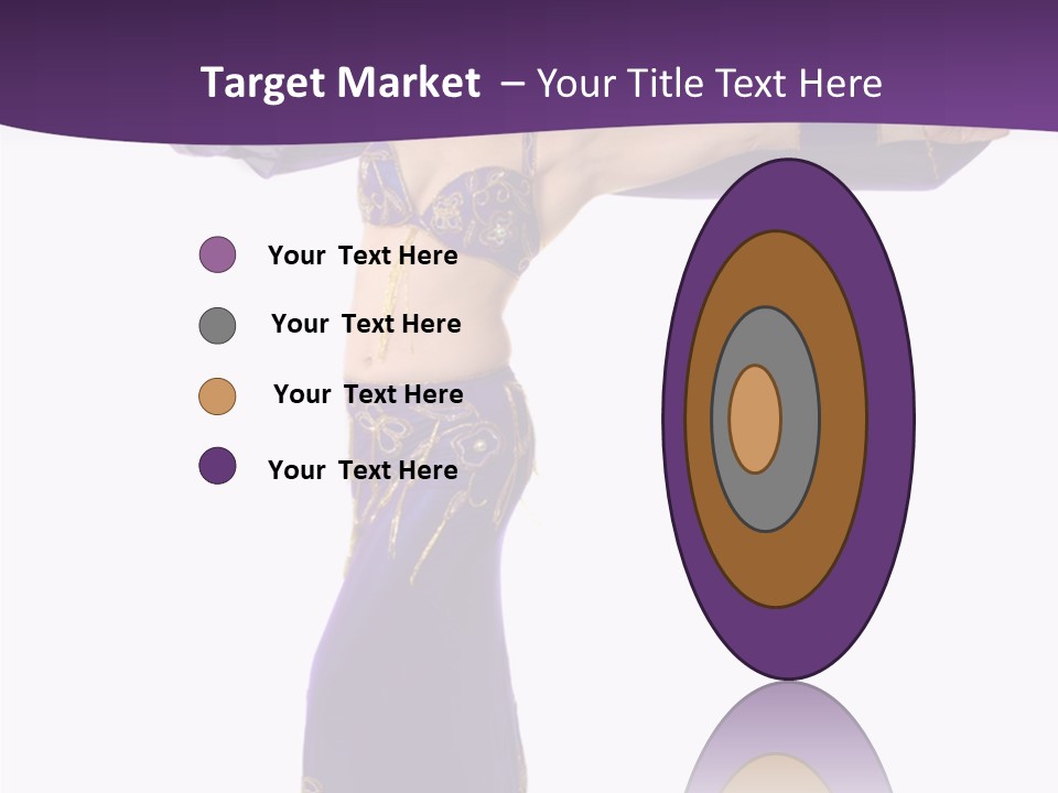 Dancer Bellydancing Belly Dance PowerPoint Template