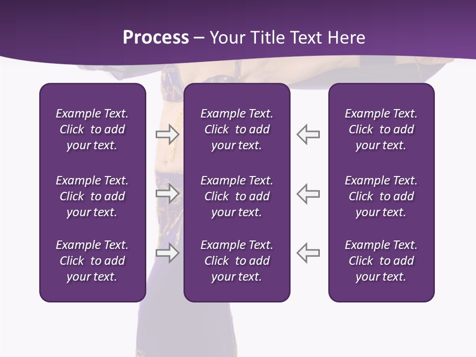 Dancer Bellydancing Belly Dance PowerPoint Template