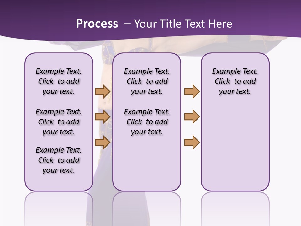 Dancer Bellydancing Belly Dance PowerPoint Template