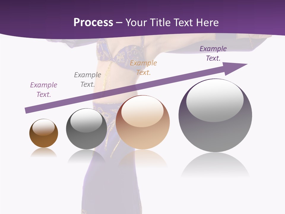 Dancer Bellydancing Belly Dance PowerPoint Template