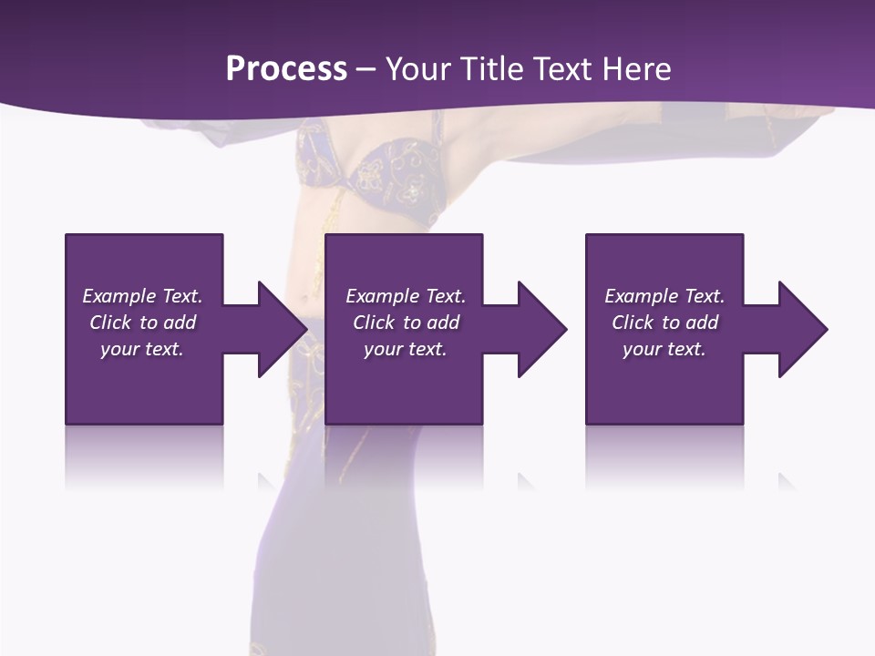 Dancer Bellydancing Belly Dance PowerPoint Template