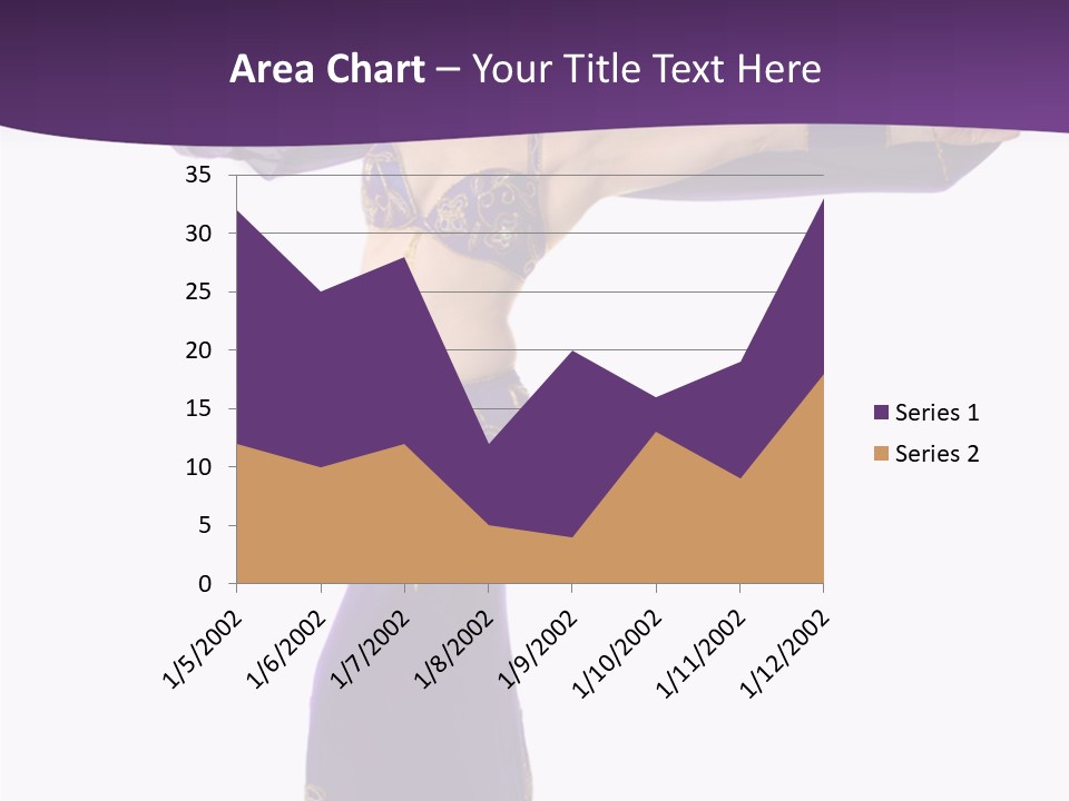 Dancer Bellydancing Belly Dance PowerPoint Template