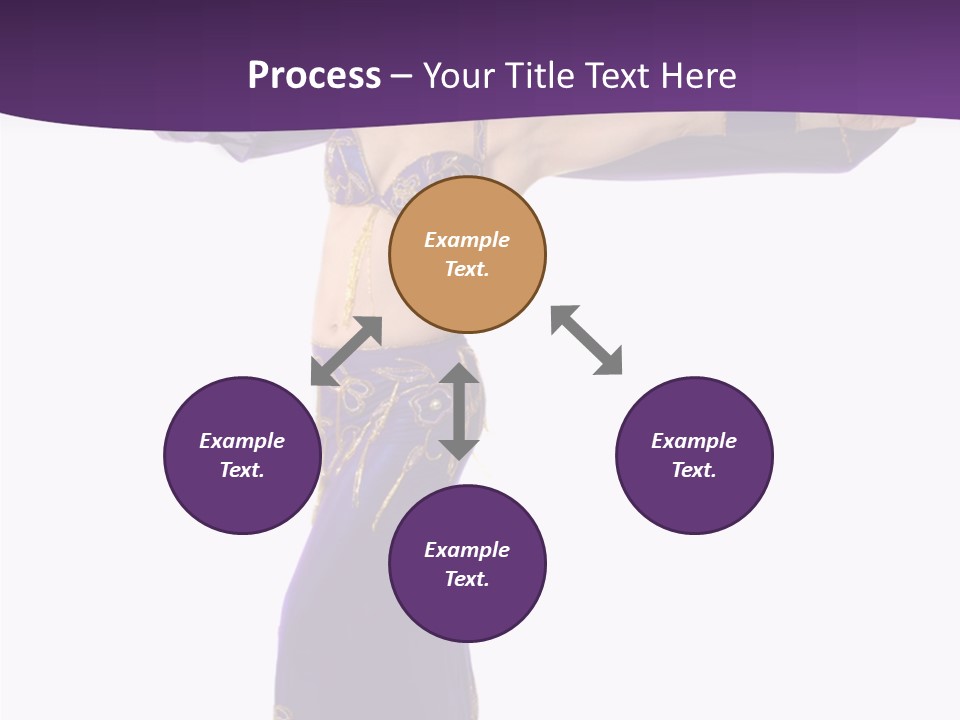 Dancer Bellydancing Belly Dance PowerPoint Template