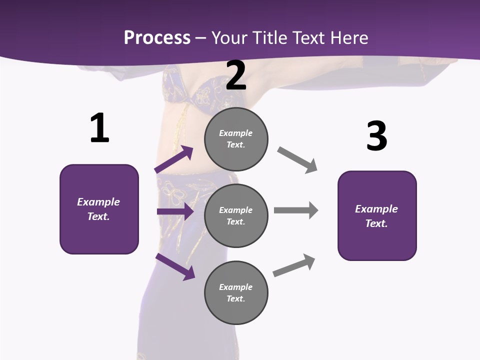 Dancer Bellydancing Belly Dance PowerPoint Template