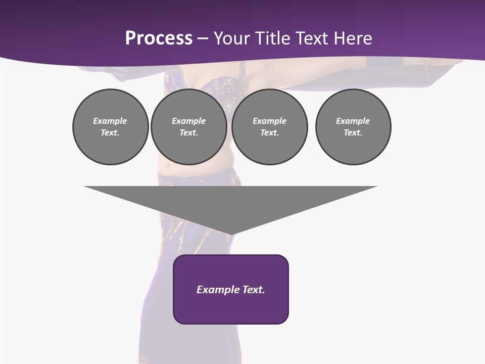Dancer Bellydancing Belly Dance PowerPoint Template