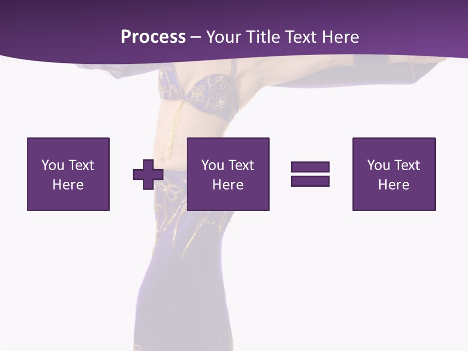 Dancer Bellydancing Belly Dance PowerPoint Template